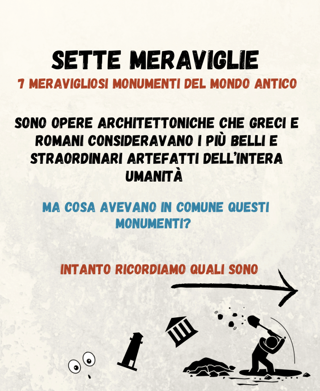 SETTE MERAVIGLIE DEL MONDO&nbsp;ANTICO