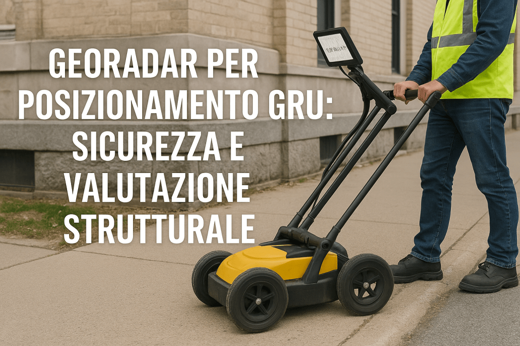 Dal sito archeologico al cantiere edile: perché il georadar è decisivo per il posizionamento sicuro delle&nbsp;gru